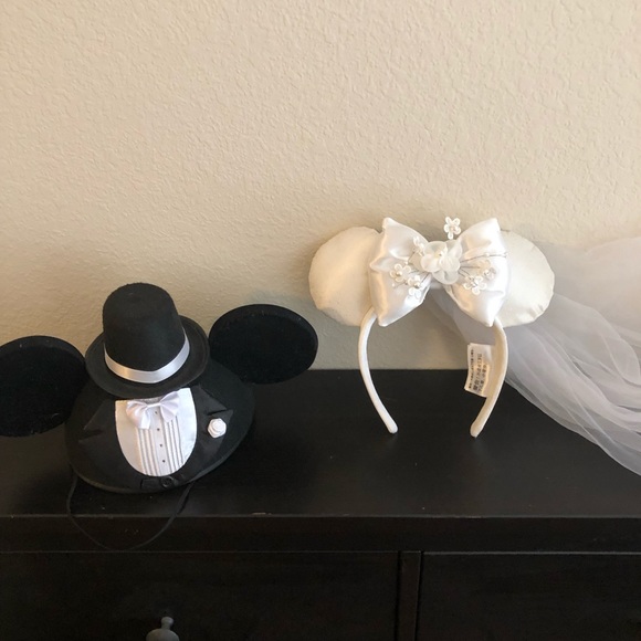 Bride Groom Mickey Ears 